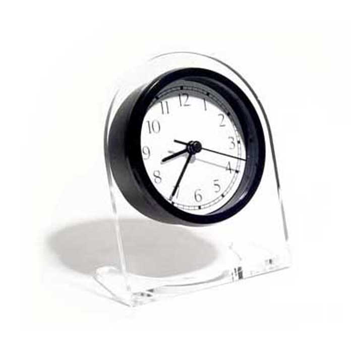 A02 - Reloj Análogico de Plástico y Acrílico con Soporte