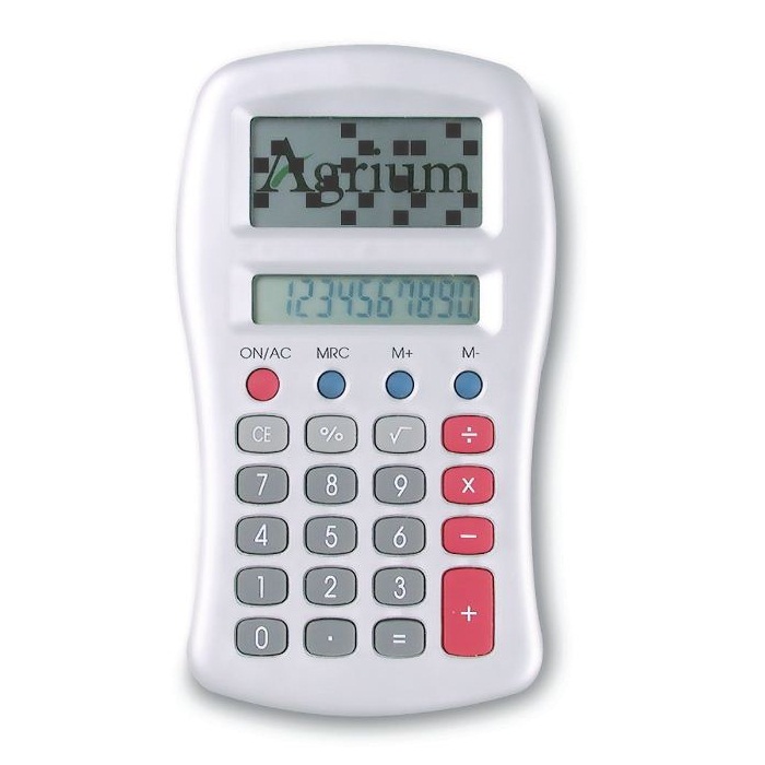 C03-0042 - Calculadora de Plástico con Pantalla Mágica