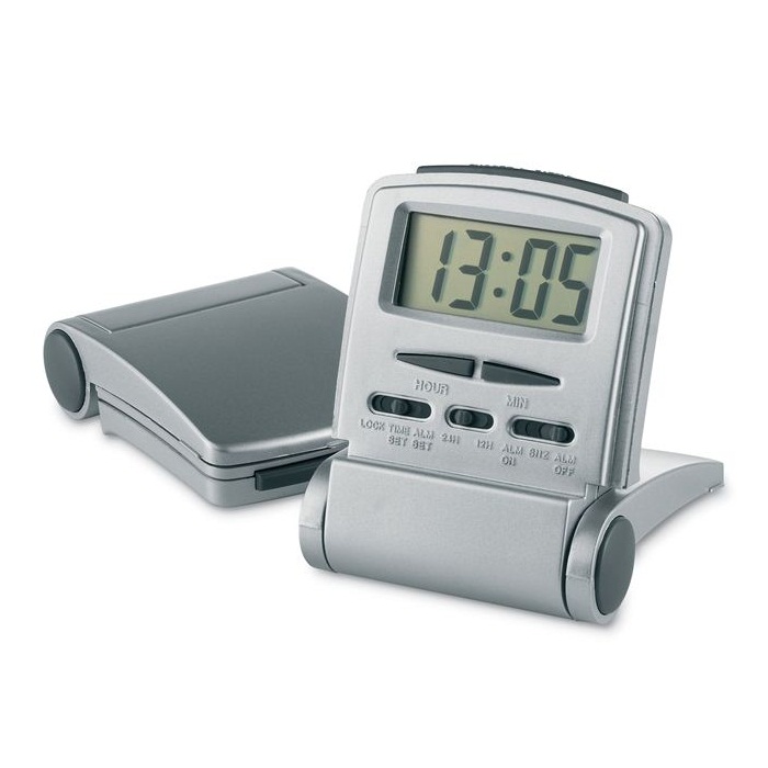 C04-0060 - Reloj Digital de Plástico con Alarma y Luz 3 en 1