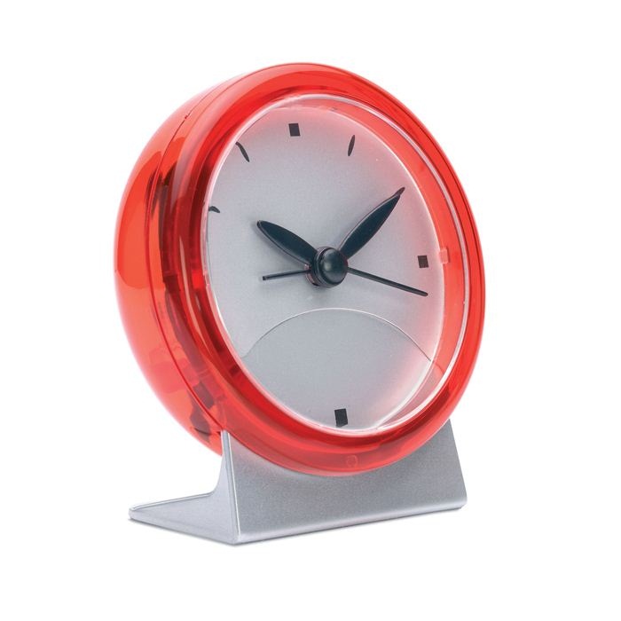C04-0066 - Reloj Analógico de Plástico con Alarma y Soporte 3 en 1