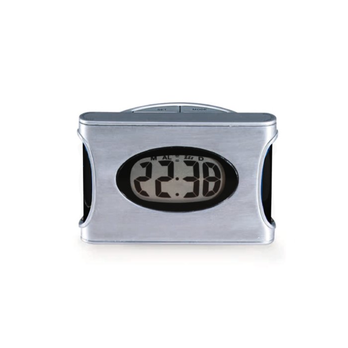 C04-0067 - Reloj Digital de Plástico con Alarma y Luz 3 en 1