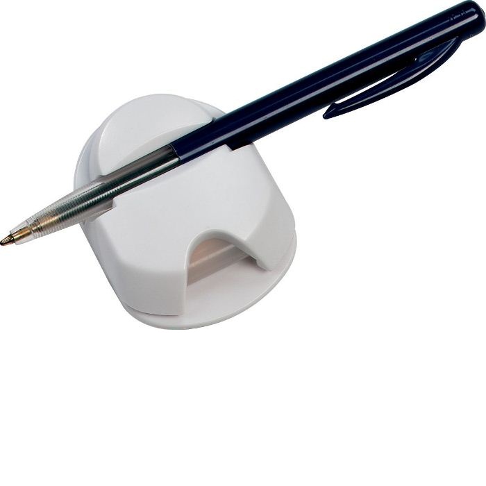 C05-0015 - Clip Porta Bolígrafo y Portanotas con Adhesivo 2 en 1