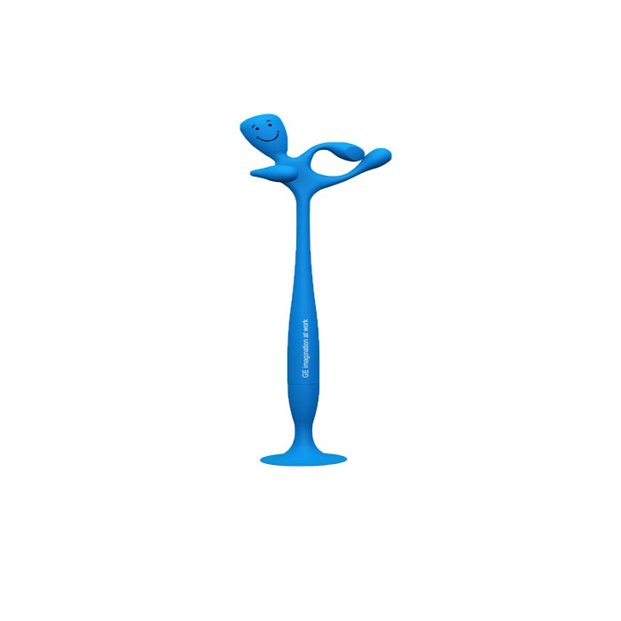 C05-0169 - Bolígrafo de Silicón en Forma de Muñequito con Base