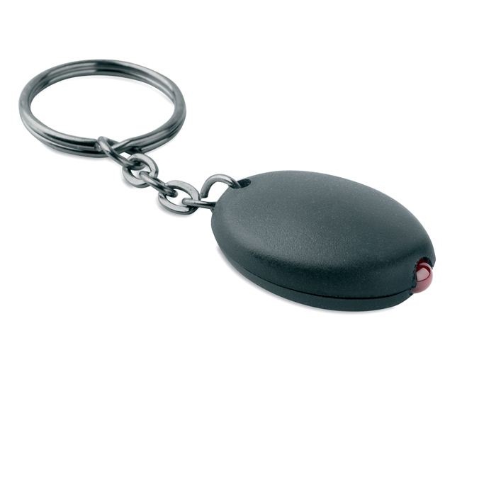 C08-0117 - Llavero de PVC con Luz 2 en 1