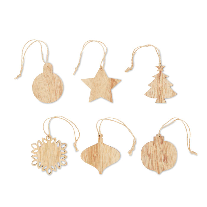 CX1495 - Adornos navideños de madera