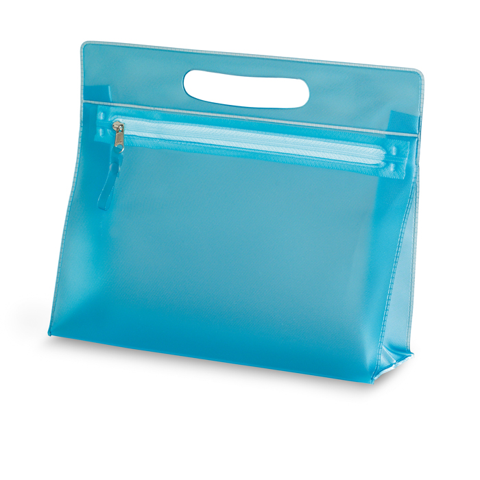 IT2558 - Cosmetiquera de PVC Transparente con Cierre