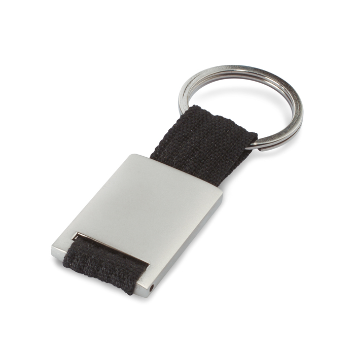 IT3020 - Llavero Rectangular Tech de Metal y PL/PES