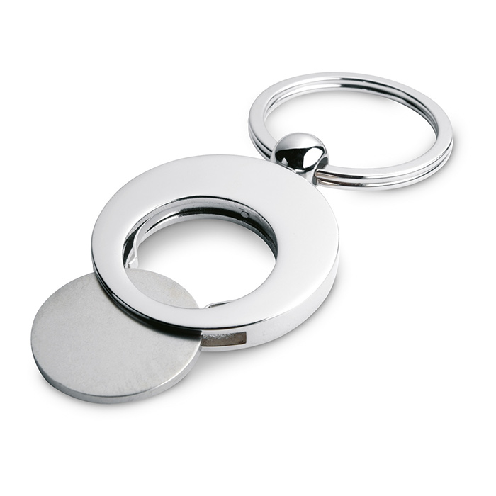 IT3866.SOB - Llavero de Metal con Formas Circulares