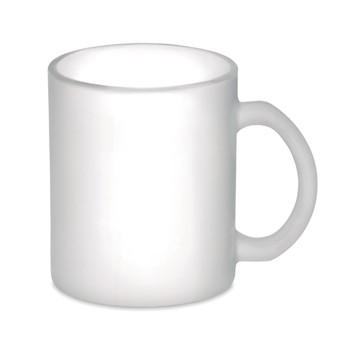 MO6117 - Taza de Cristal Mate para Sublimación 300 ml.