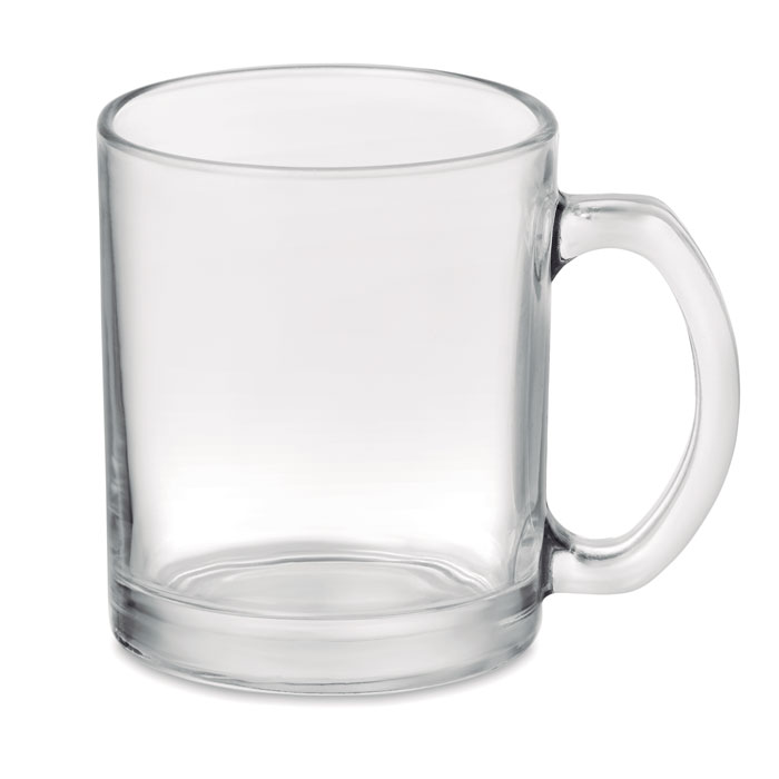 MO6118 - Taza de Cristal Transparente para Sublimación 300 ml.