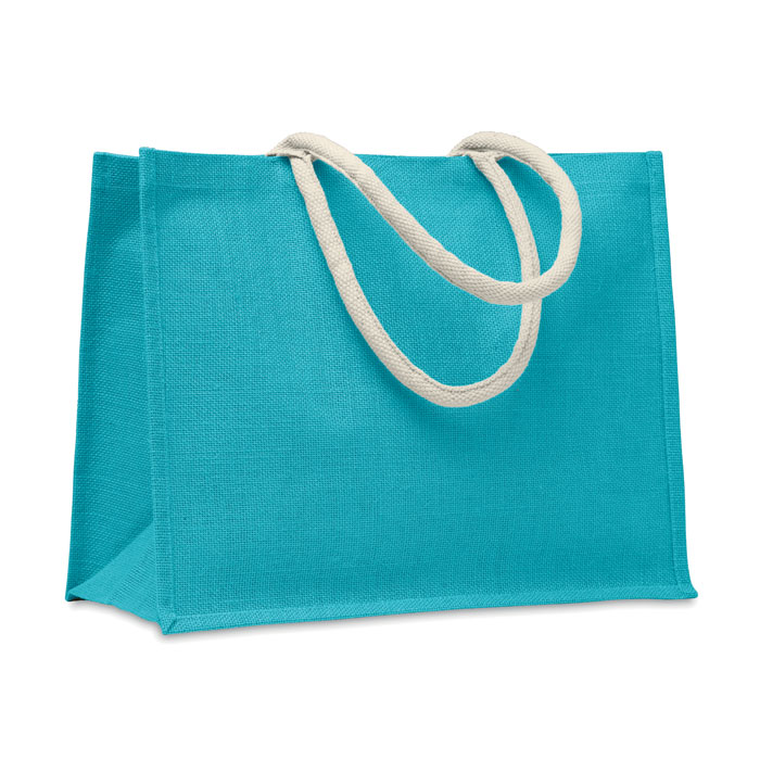 MO6443 - Bolsa de yute y asas algodón