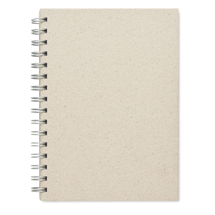 MO6541 - Libreta anillas A5 papel hierba