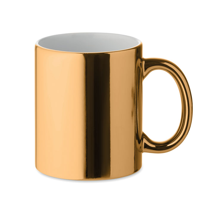 MO6607 - Taza cerámica metálica 300 ml