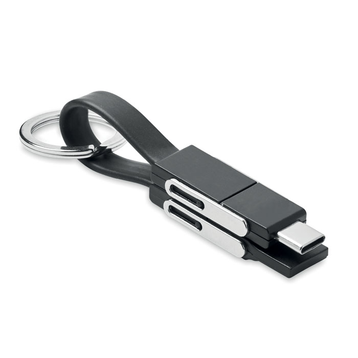 MO6820 - Llavero con cable 4 en 1