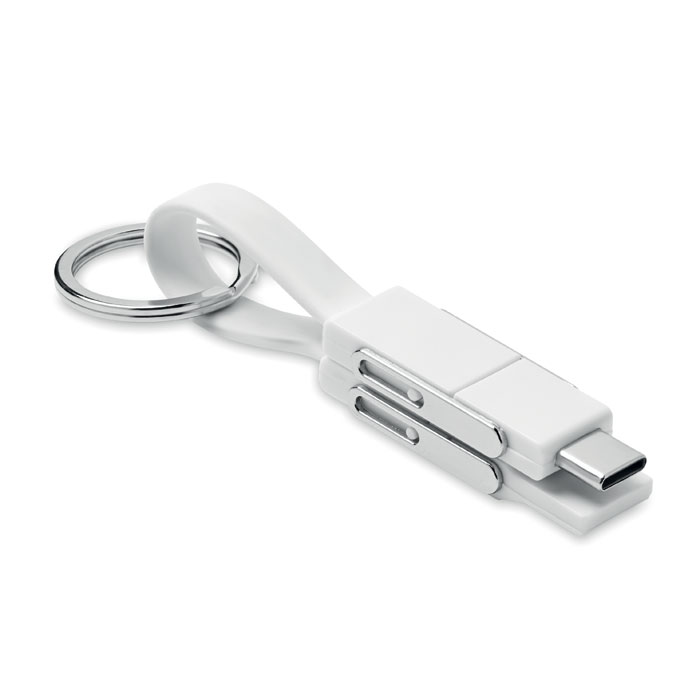 MO6820 - Llavero con cable 4 en 1