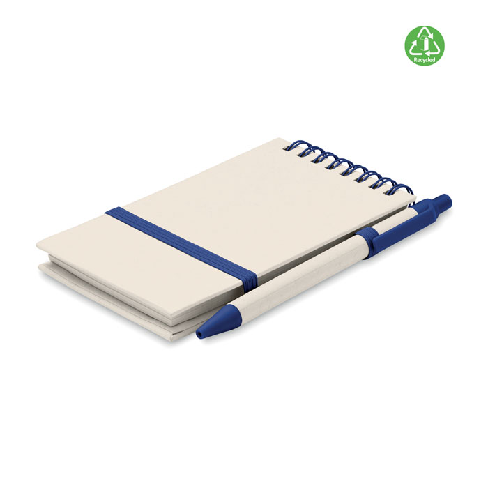 MO6837 - Libreta de cartón reciclado A6
