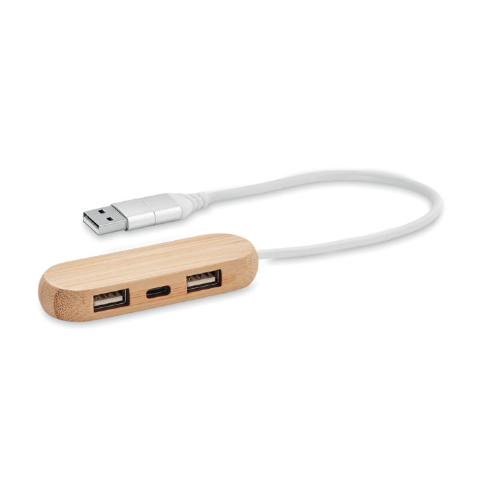 MO6848 - Hub USB de 3 puertos