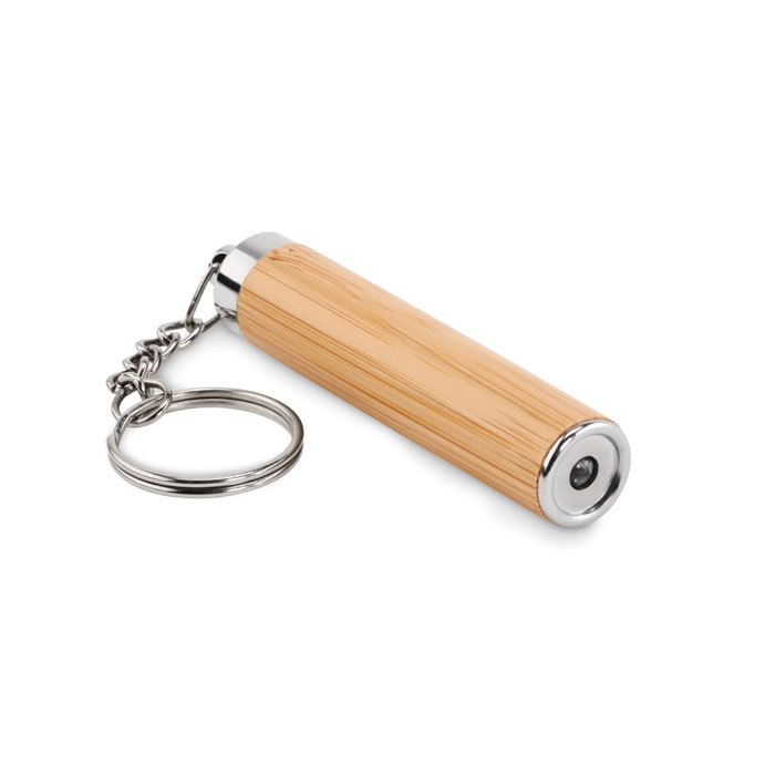 MO6894 - Mini linterna bambú llavero