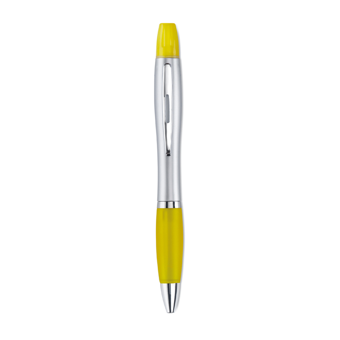 MO7440 - Bolígrafo Rio Duo con Marcatextos 2 en 1