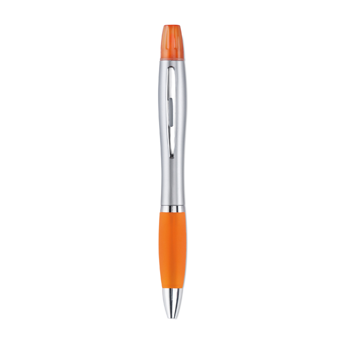 MO7440 - Bolígrafo Rio Duo con Marcatextos 2 en 1