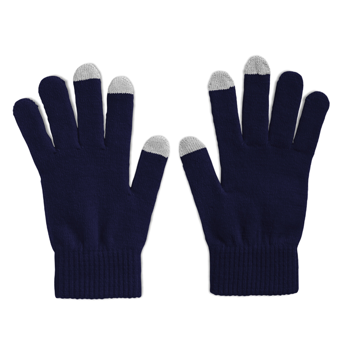 MO7947 - Guantes Táctiles para Teléfono de Acrílico, Acero Inoxidable y Spandex