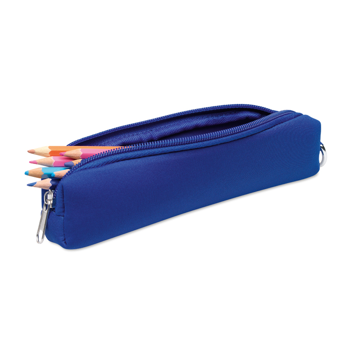 MO8176 - Estuche para Lápices de Espuma con Mosquetón 2 en 1