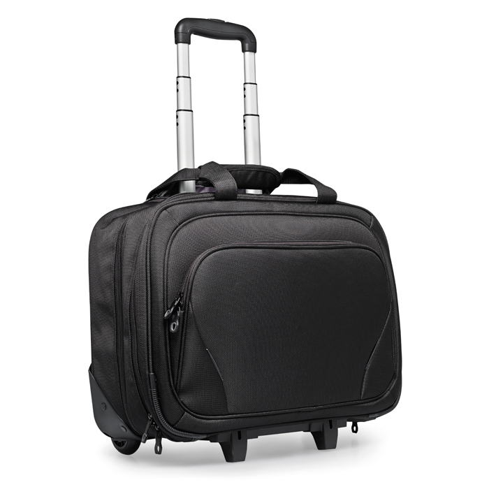 MO8384 - Maleta de Carrito para Laptop 17" y Tableta 10" de PL/PES