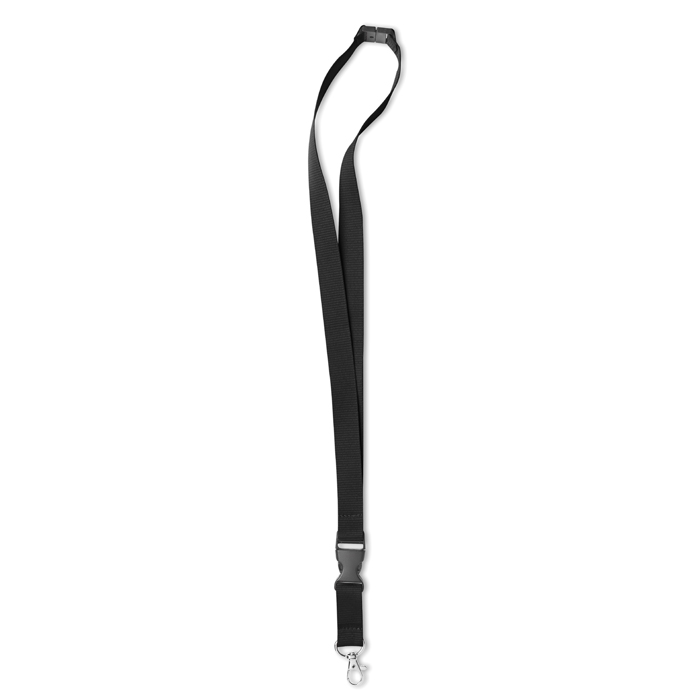MO8595 - Cordón con Gancho de Metal, Hebilla Desmontable y Cierre de Seguridad 20 mm