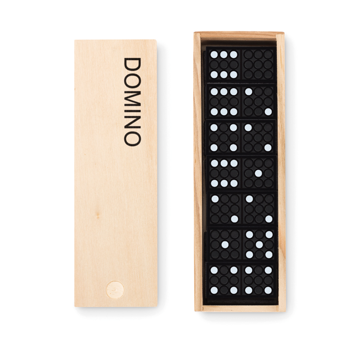 MO9188 - Dominó en Caja de Madera