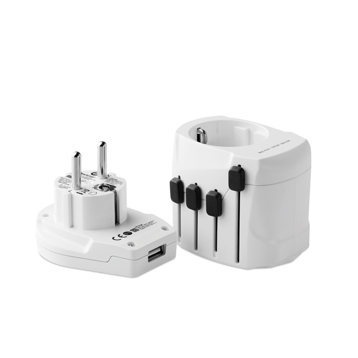 MO9321 - Adaptador de Corriente de Viaje SKROSS® con 3 Polos