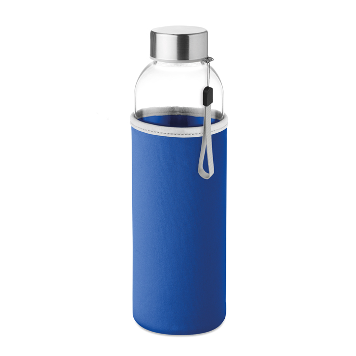 MO9358 - Botella Utah Glass de Vidrio con Estuche de Neopreno 500 ml