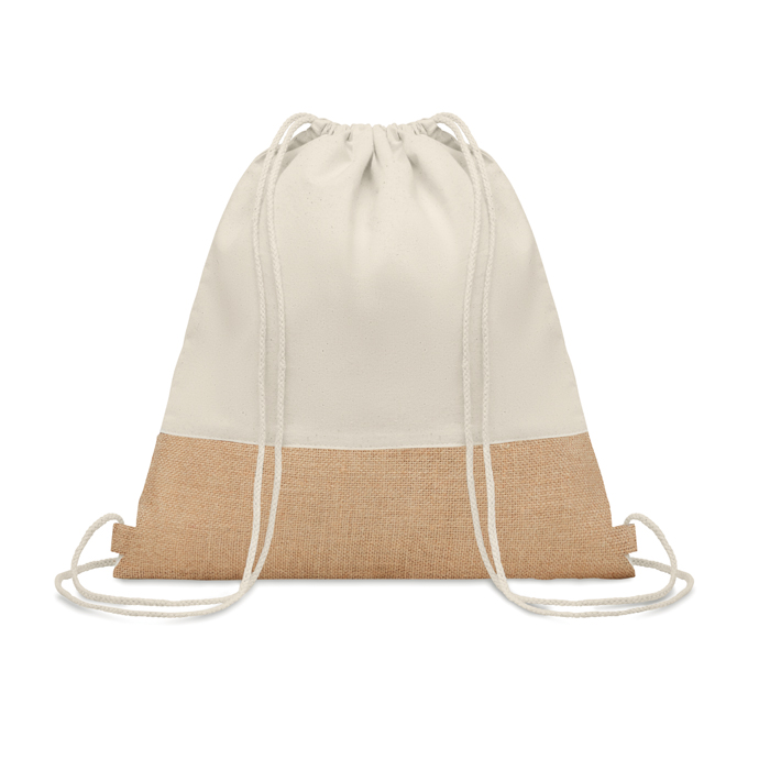 MO9516 - Morral de Algodón con Yute