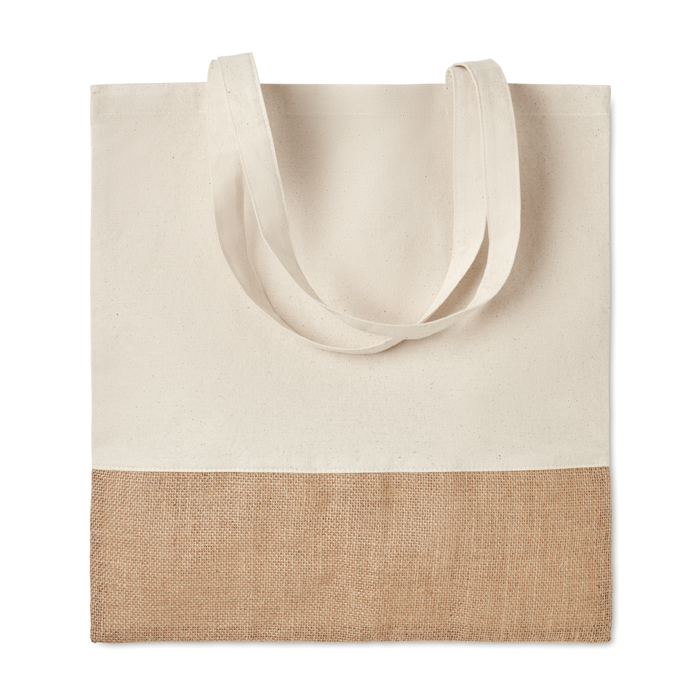 MO9518 - Bolsa de Mano para Compras de Algodón y Yute