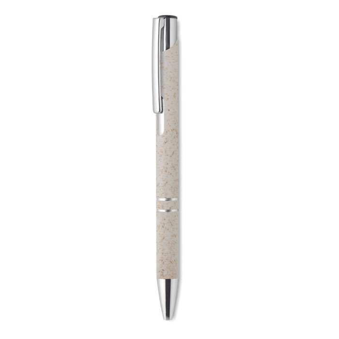 MO9762 - Bolígrafo Bern Pecas de Paja de Trigo y ABS