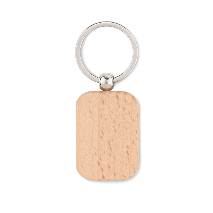 MO9774 - Llavero Rectangular de Madera