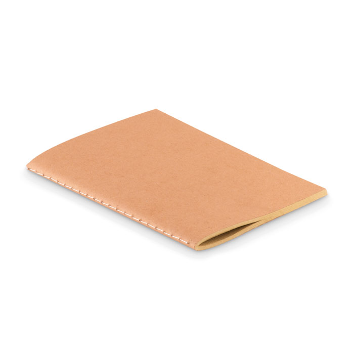 MO9868 - Cuaderno A6 con Cubierta de Cartón y Hojas Recicladas