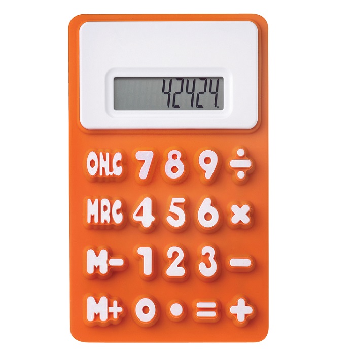 SM-3122OR - Calculadora Flexible de Silicón